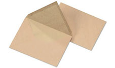 lot de 20 Grande enveloppe pochette courrier A4 - C4 papier kraft blanc 90g  format 229 x 324 mm une enveloppe blanche avec fermeture