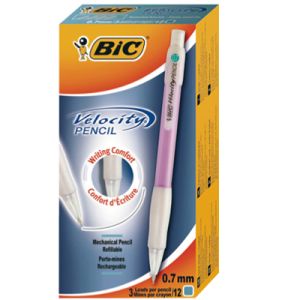 Porte mine Bic velocity 0.5 avec bout gomme + 12 mines gratuits - Talos